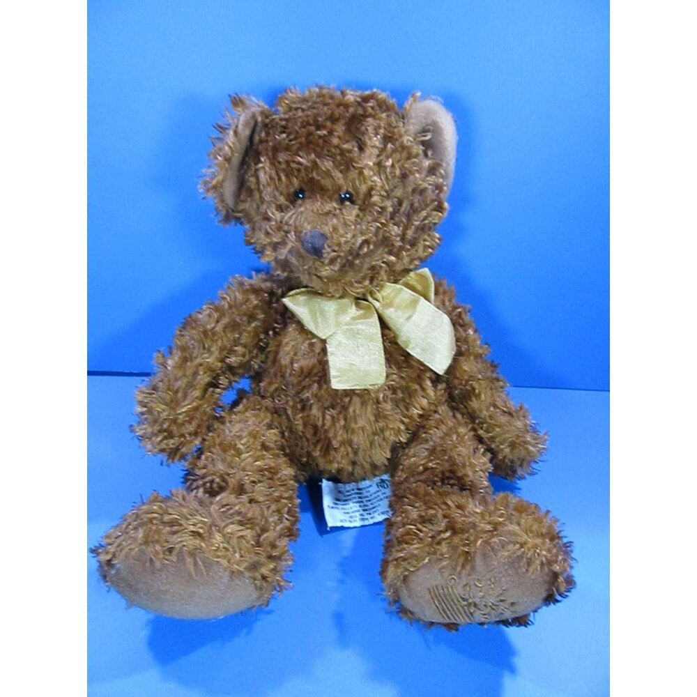 Russ Berrie Honeyfitz Teddy Bear Plush Brown 12" Soft Toy